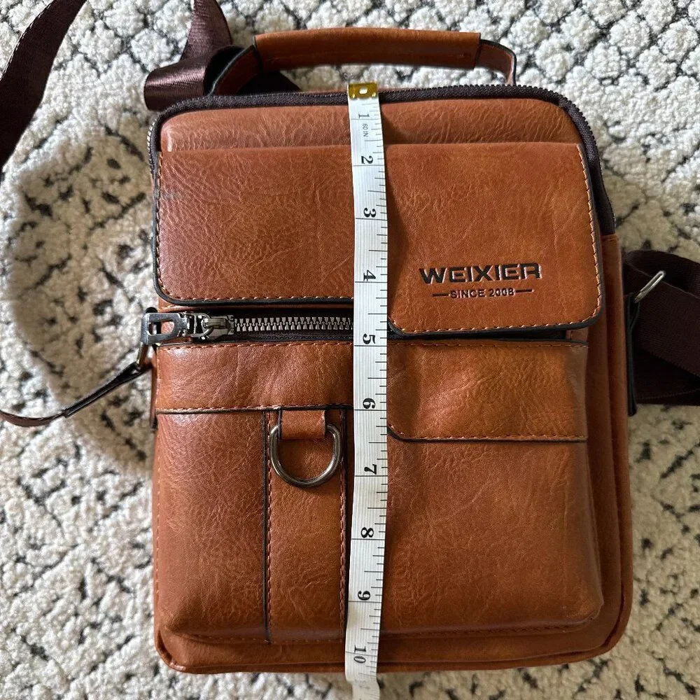 Weixier Small Shoulder Bag Leather Crossbody Purse Satchel NEW